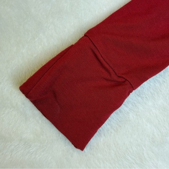 Little Sleepies Vibrant Red sleeper Christmas bamboo soft - Picture 5 of 7